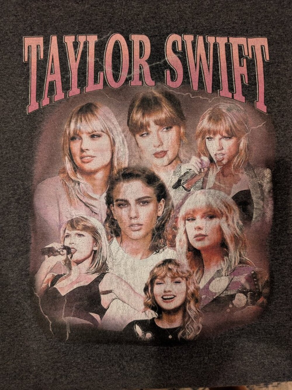 Taylor Swift Era's Retrospective Tee Shirt. 100% Cotton, Size Large